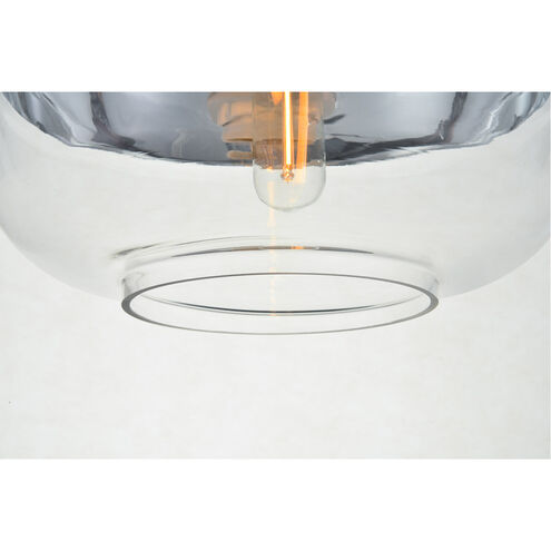 Lock Haven 1 Light 9.8 inch Chrome Pendant Ceiling Light