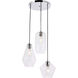 Rochester 3 Light 17 inch Chrome Pendant Ceiling Light