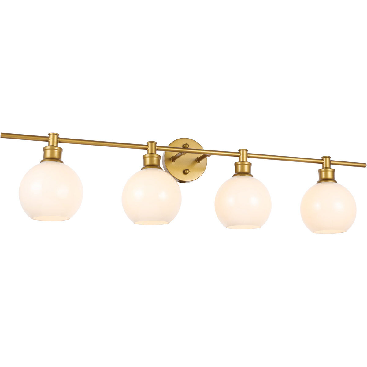 Syracuse 4 Light 38 inch Brass Wall sconce Wall Light