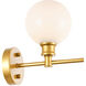 Syracuse 1 Light 6 inch Brass Wall sconce Wall Light