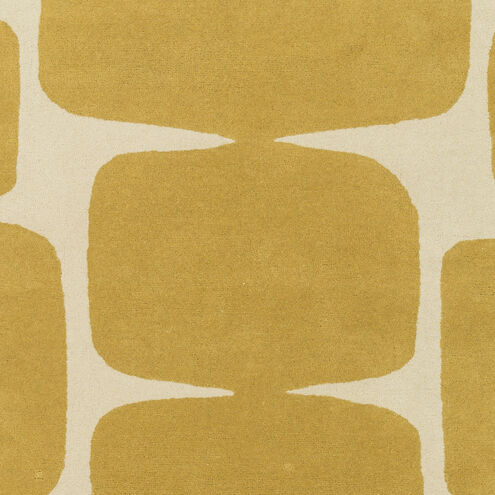 Ross 63 X 39 inch Mustard Rug, Rectangle