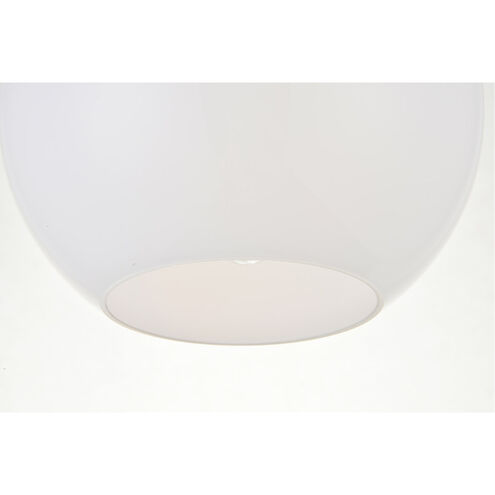 Huntington 1 Light 8 inch Chrome Flush Mount Ceiling Light