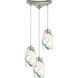 Summi 3 Light 12 inch Satin Nickel Pendant Ceiling Light