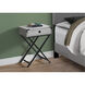 Seneca 24 X 18 inch Grey and Black Accent End Table or Night Stand