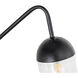 Malta 1 Light 5 inch Black Wall sconce Wall Light