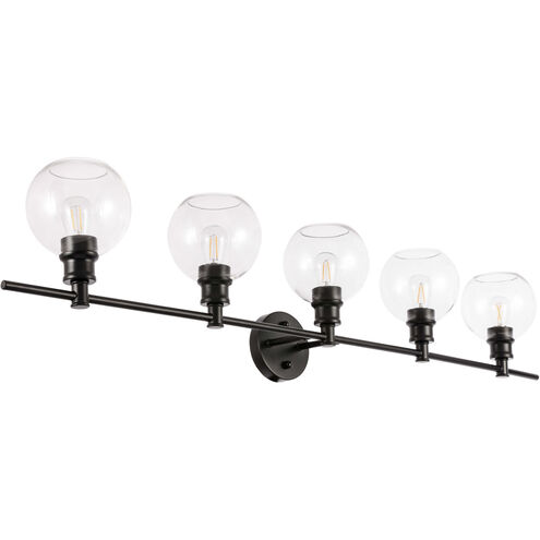 Syracuse 5 Light 47 inch Black Wall sconce Wall Light