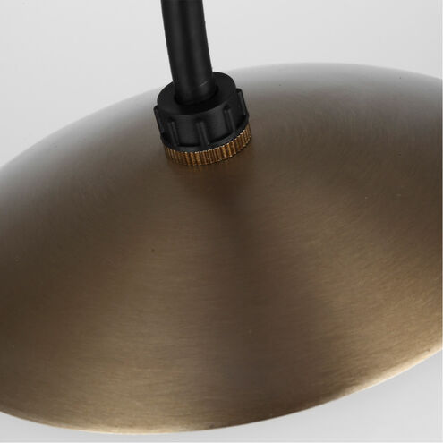 Abington 1 Light 8 inch Satin Brass Pendant Ceiling Light