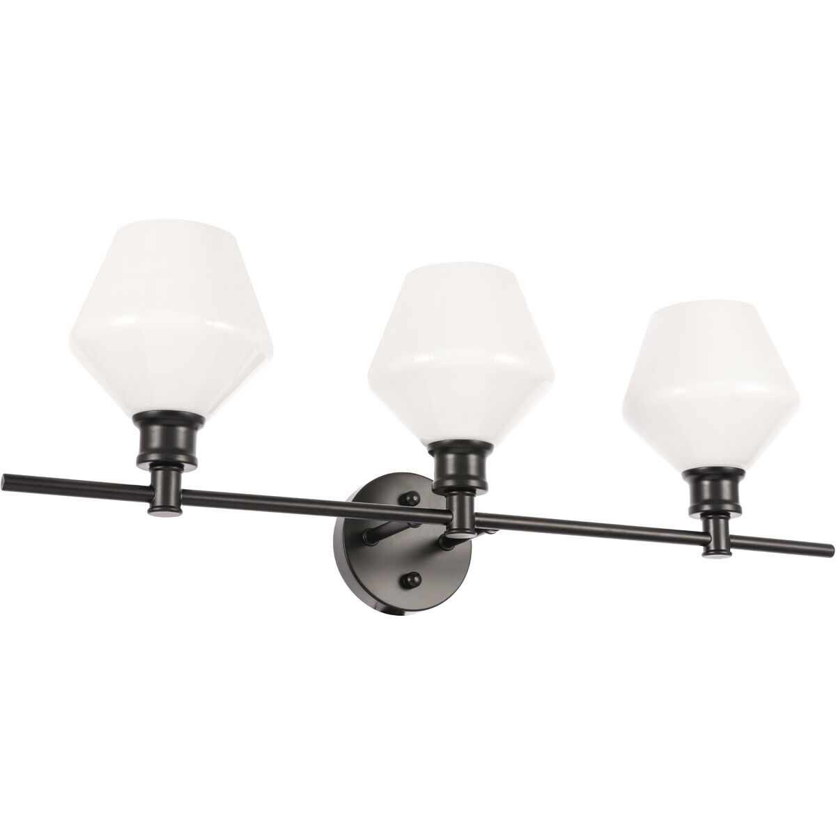 Rochester 3 Light 28 inch Black Wall sconce Wall Light