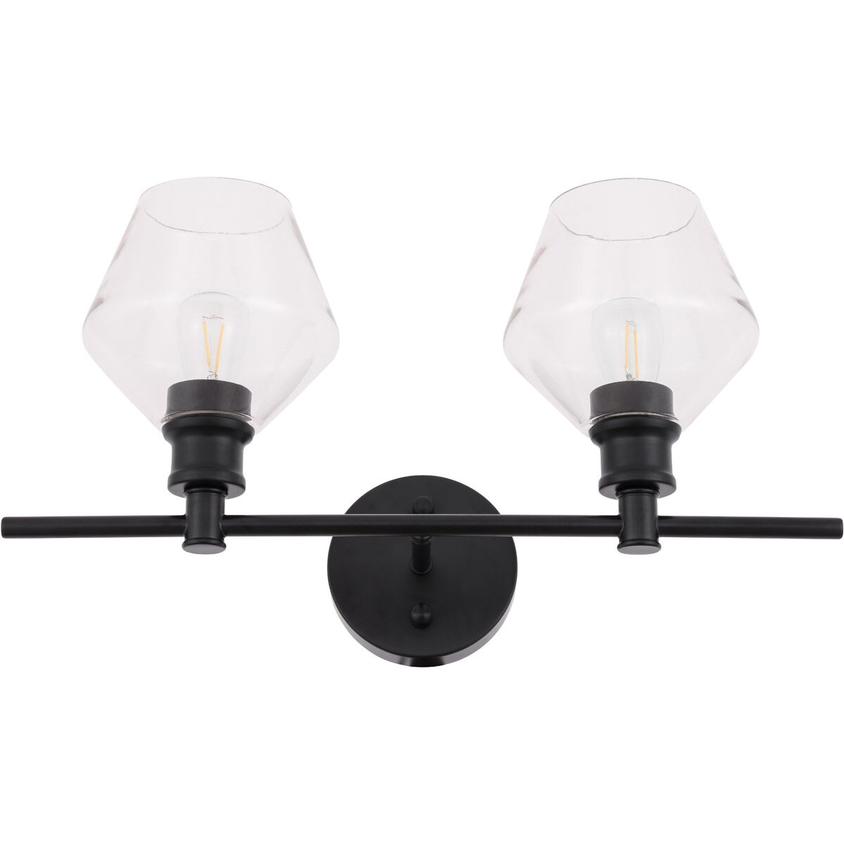 Rochester 2 Light 19 inch Black Wall sconce Wall Light