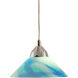 Webster LED 7 inch Polished Chrome Multi Pendant Ceiling Light, Configurable