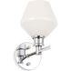 Rochester 1 Light 6 inch Chrome Wall sconce Wall Light