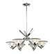 Webster LED 26 inch Polished Chrome Chandelier Ceiling Light