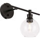 Syracuse 1 Light 14.7 inch Black Wall sconce Wall Light, Right