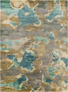 Manchester 132 X 96 inch Pale Blue Rug, Rectangle