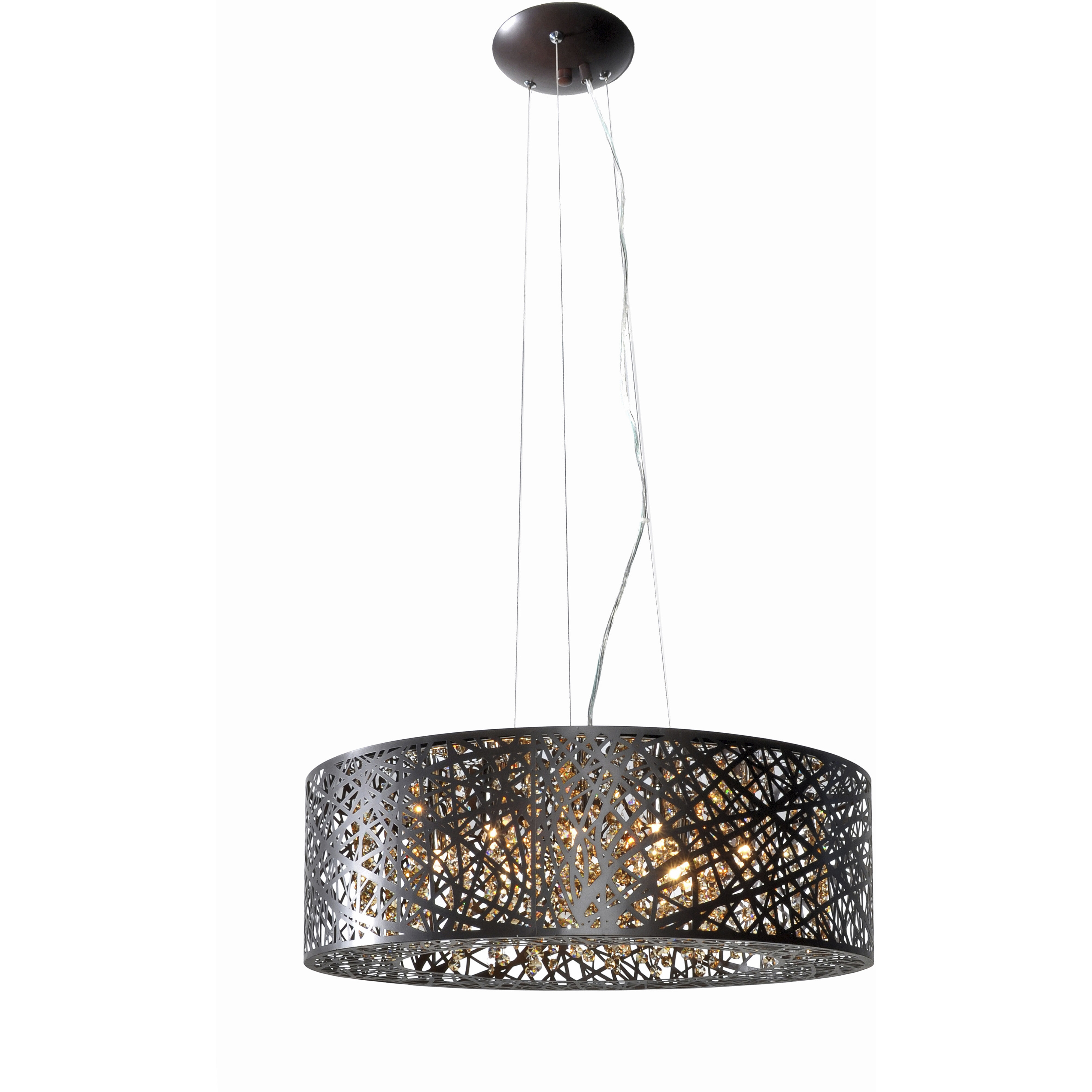 Troy 9 Light 23.5 inch Bronze Multi-Light Pendant Ceiling Light