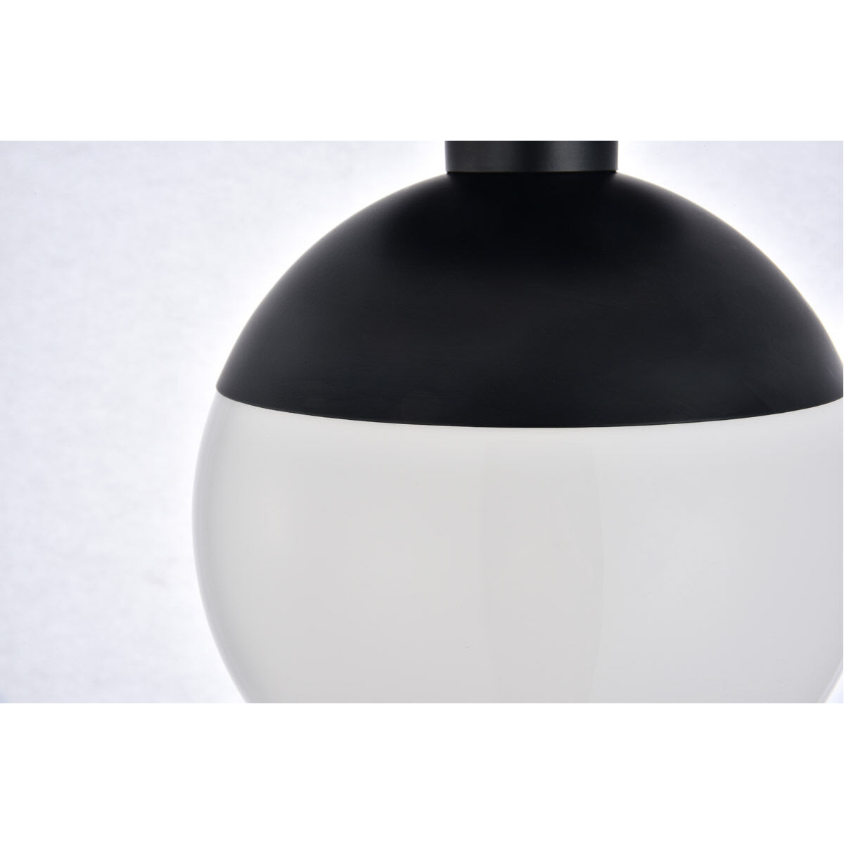 Oyster Bay 1 Light 8 inch Black Flush Mount Ceiling Light