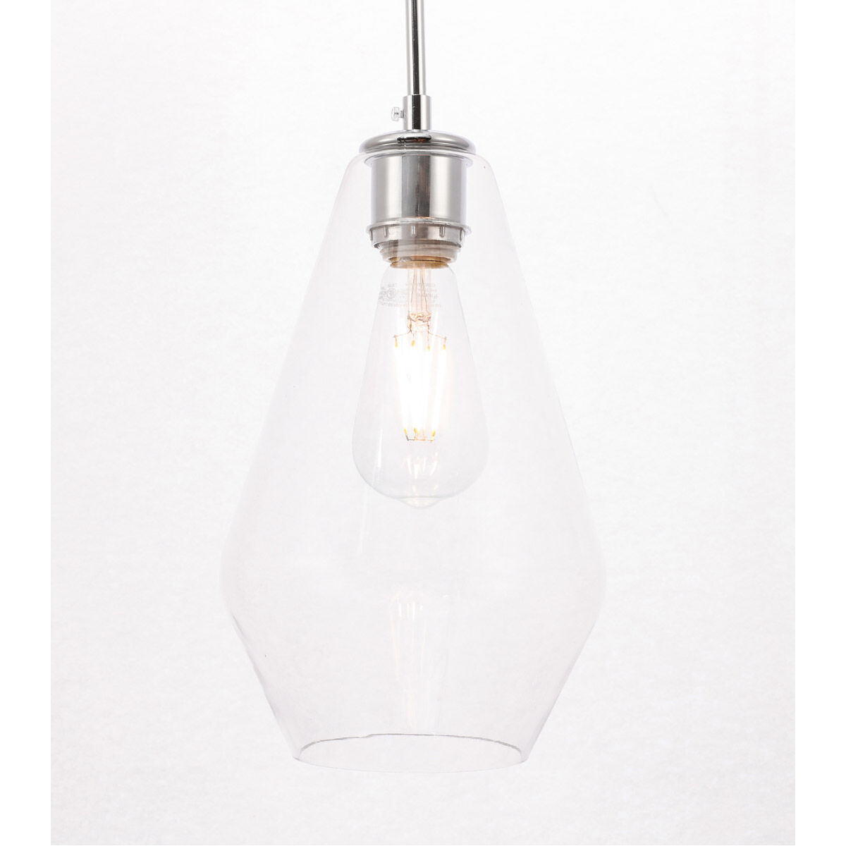 Rochester 1 Light 7 inch Chrome Pendant Ceiling Light