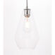 Rochester 1 Light 7 inch Chrome Pendant Ceiling Light