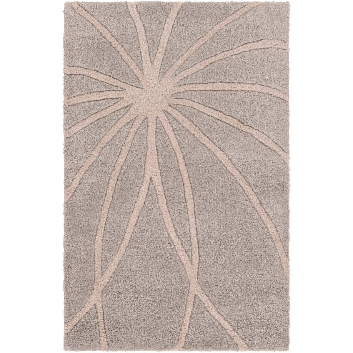 Philadelphia 180 X 144 inch Medium Gray/Cream Rugs, Wool