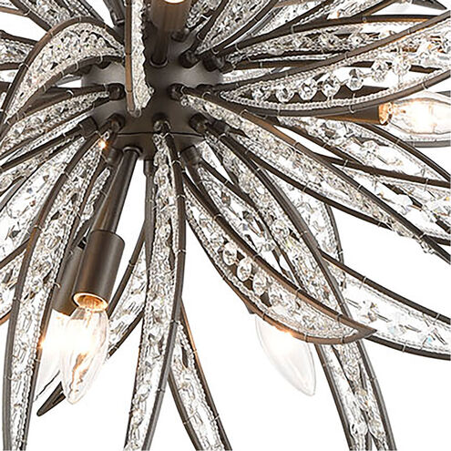 Newark 11 Light 34 inch Dark Graphite Chandelier Ceiling Light