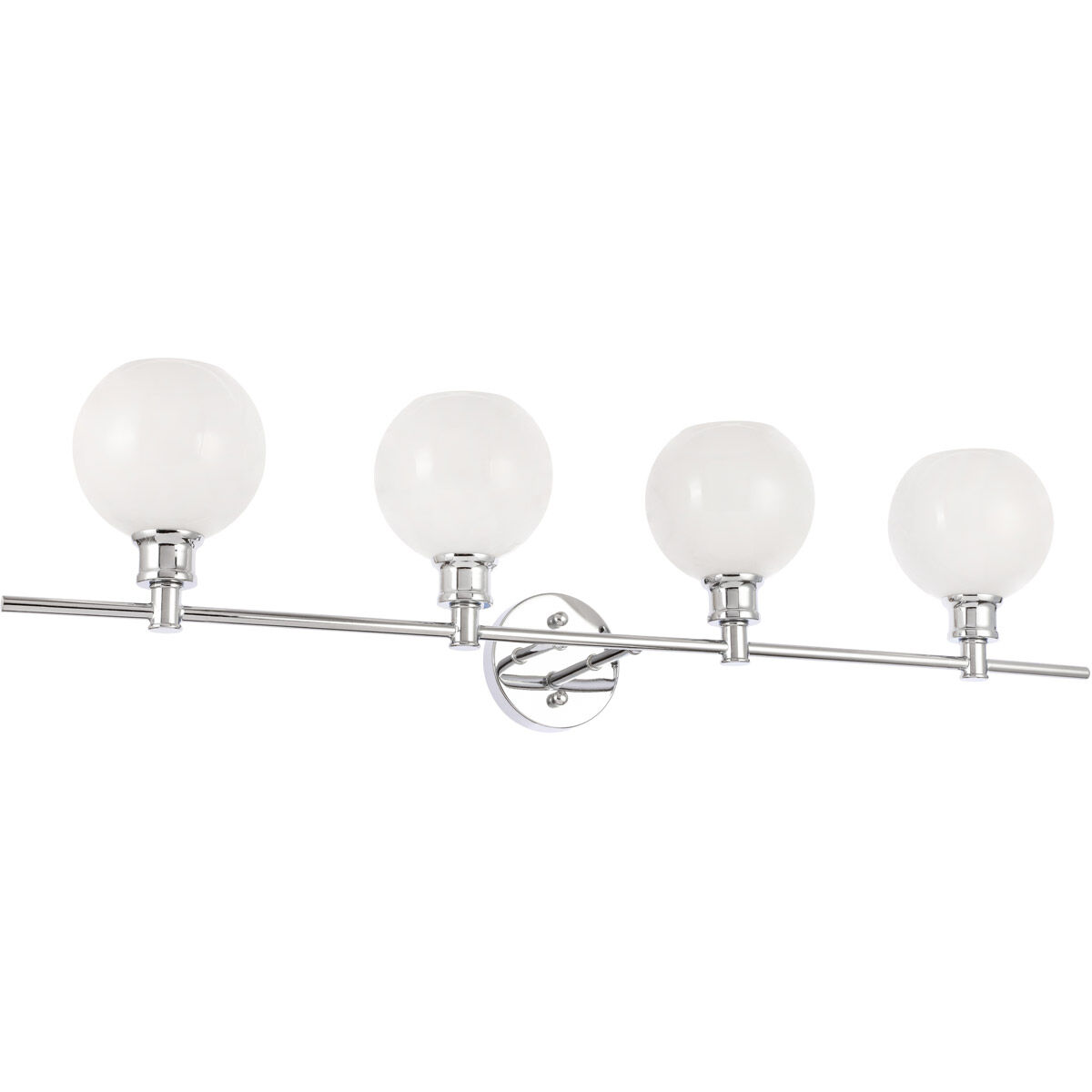 Syracuse 4 Light 38 inch Chrome Wall sconce Wall Light