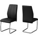 Plymouth Black Dining Chair, 2-Piece Set