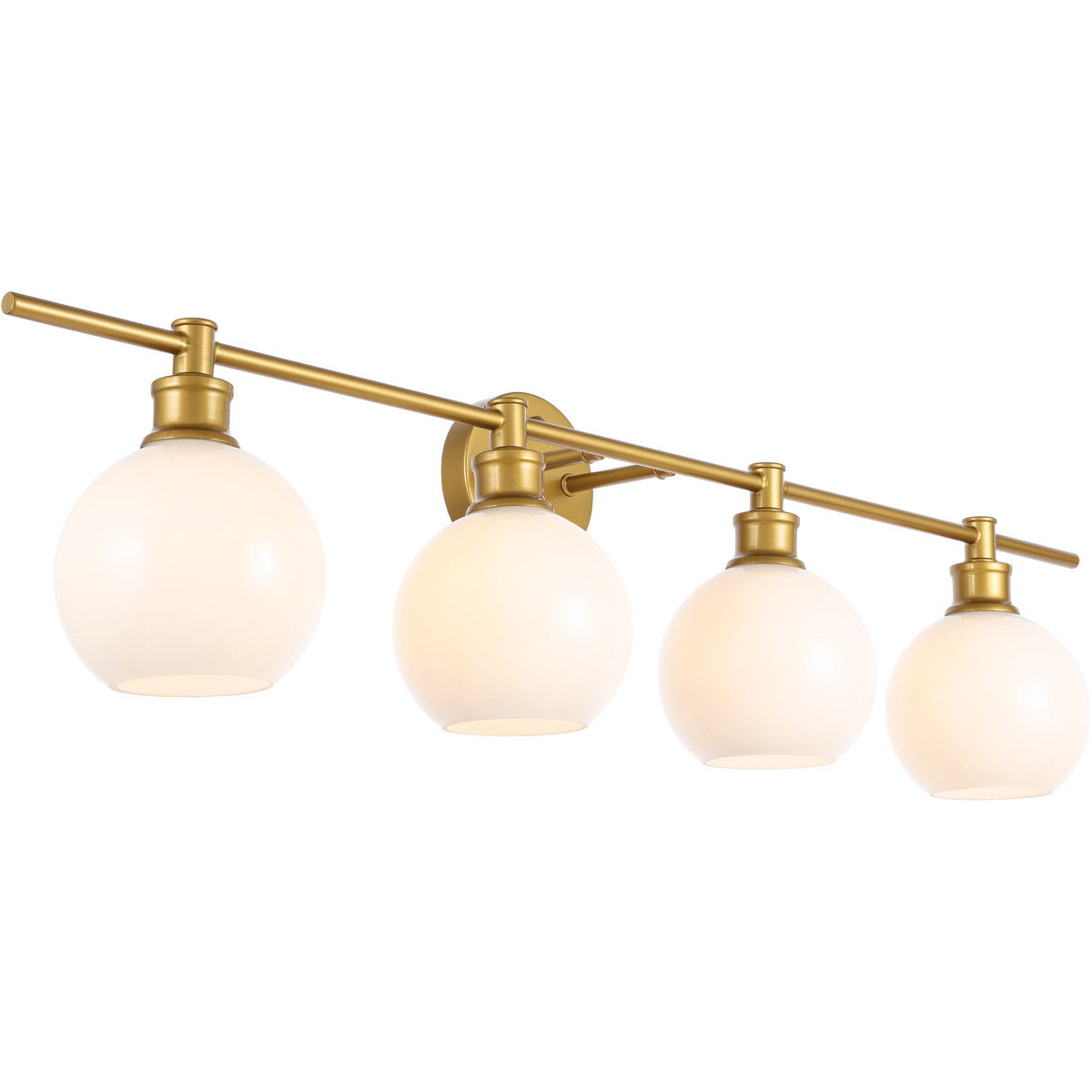 Syracuse 4 Light 38 inch Brass Wall sconce Wall Light