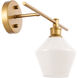 Rochester 1 Light 14.7 inch Brass Wall sconce Wall Light, Right