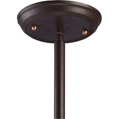 Pittsburgh 1 Light 13 inch Oil Rubbed Bronze Pendant Ceiling Light