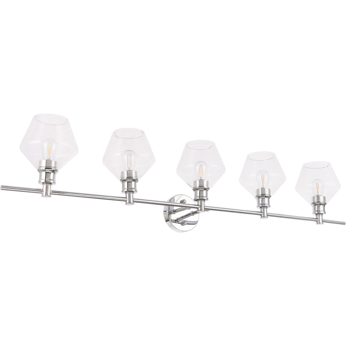 Rochester 5 Light 47 inch Chrome Wall sconce Wall Light