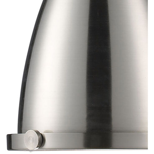 Pittsburgh 1 Light 7.5 inch Satin Nickel Mini Pendant Ceiling Light