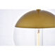 Oyster Bay 1 Light 8 inch Brass Pendant Ceiling Light