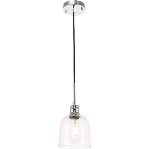 Codorus 1 Light 6 inch Chrome Pendant Ceiling Light