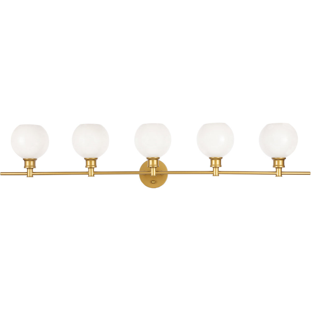 Syracuse 5 Light 47 inch Brass Wall sconce Wall Light