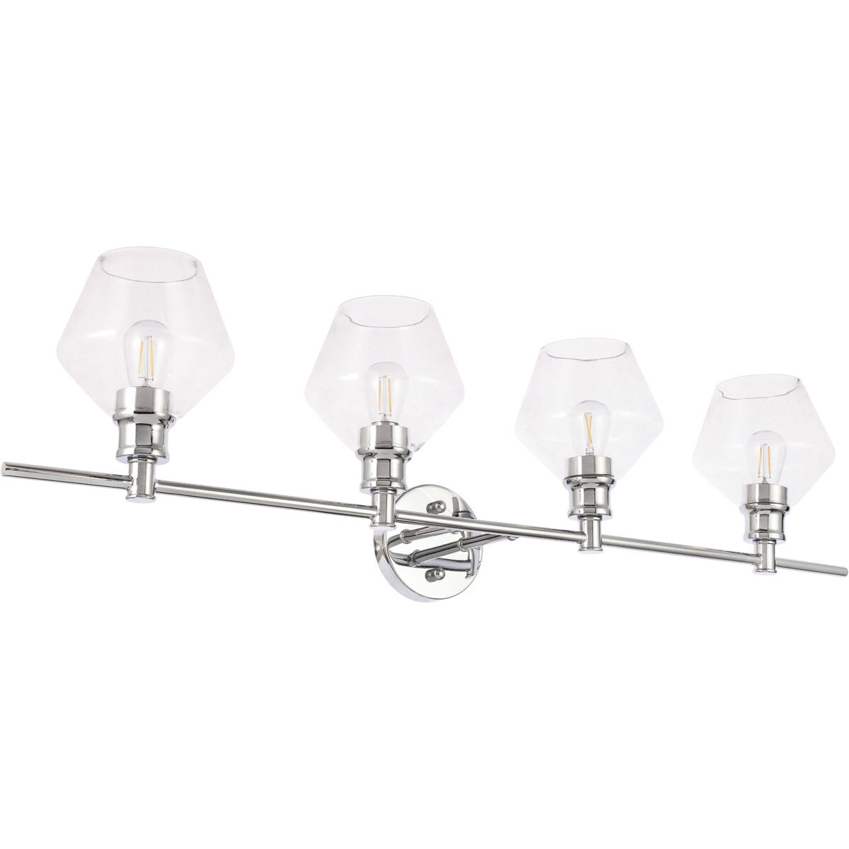 Rochester 4 Light 38 inch Chrome Wall sconce Wall Light