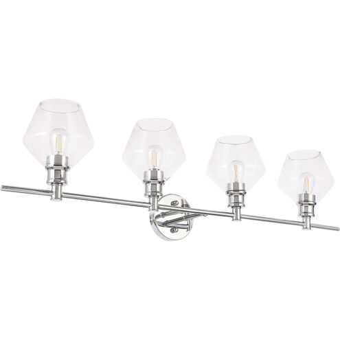 Rochester 4 Light 38 inch Chrome Wall sconce Wall Light