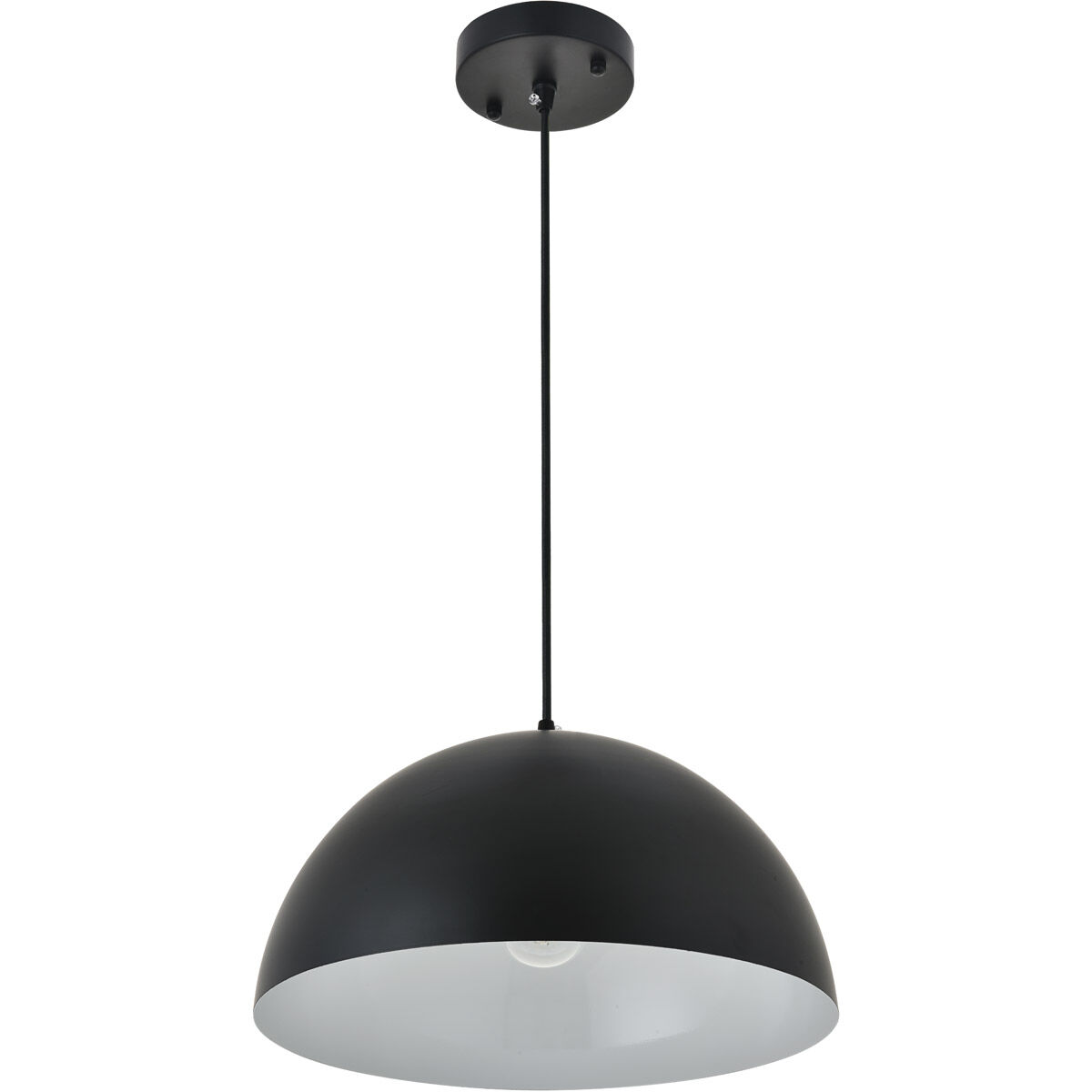 Scotland 1 Light 14 inch Black Pendant Ceiling Light
