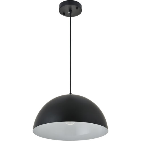 Scotland 1 Light 14 inch Black Pendant Ceiling Light