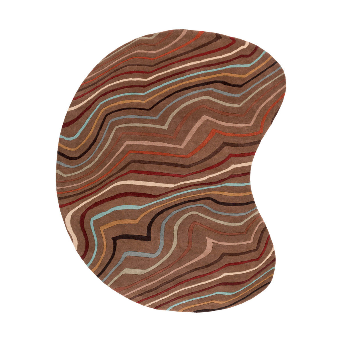 Philadelphia 120 X 96 inch Dark Red/Dark Brown/Khaki/Garnet/Aqua/Tan/Moss Rugs, Wool