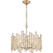 Swissvale 5 Light 19 inch Polished Nickel Chandelier Ceiling Light