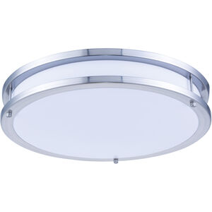Trafford LED 16 inch Polished Nickel Flush Mount Ceiling Light