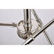 Newtown 6 Light 17 inch Polished Nickel Pendant Ceiling Light