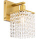 Adams 1 Light 5 inch Brass Wall sconce Wall Light