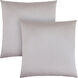 Glenville 18 X 6 inch Silver Pillow