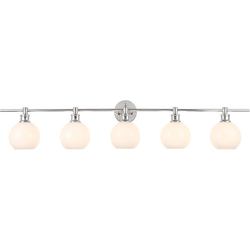Syracuse 5 Light 47 inch Chrome Wall sconce Wall Light