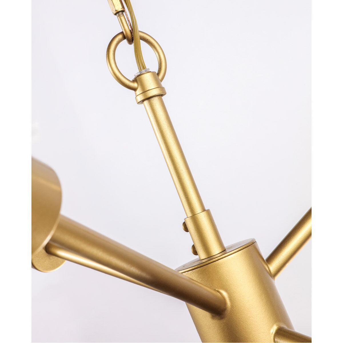 Charleston 6 Light 16 inch Brass Pendant Ceiling Light