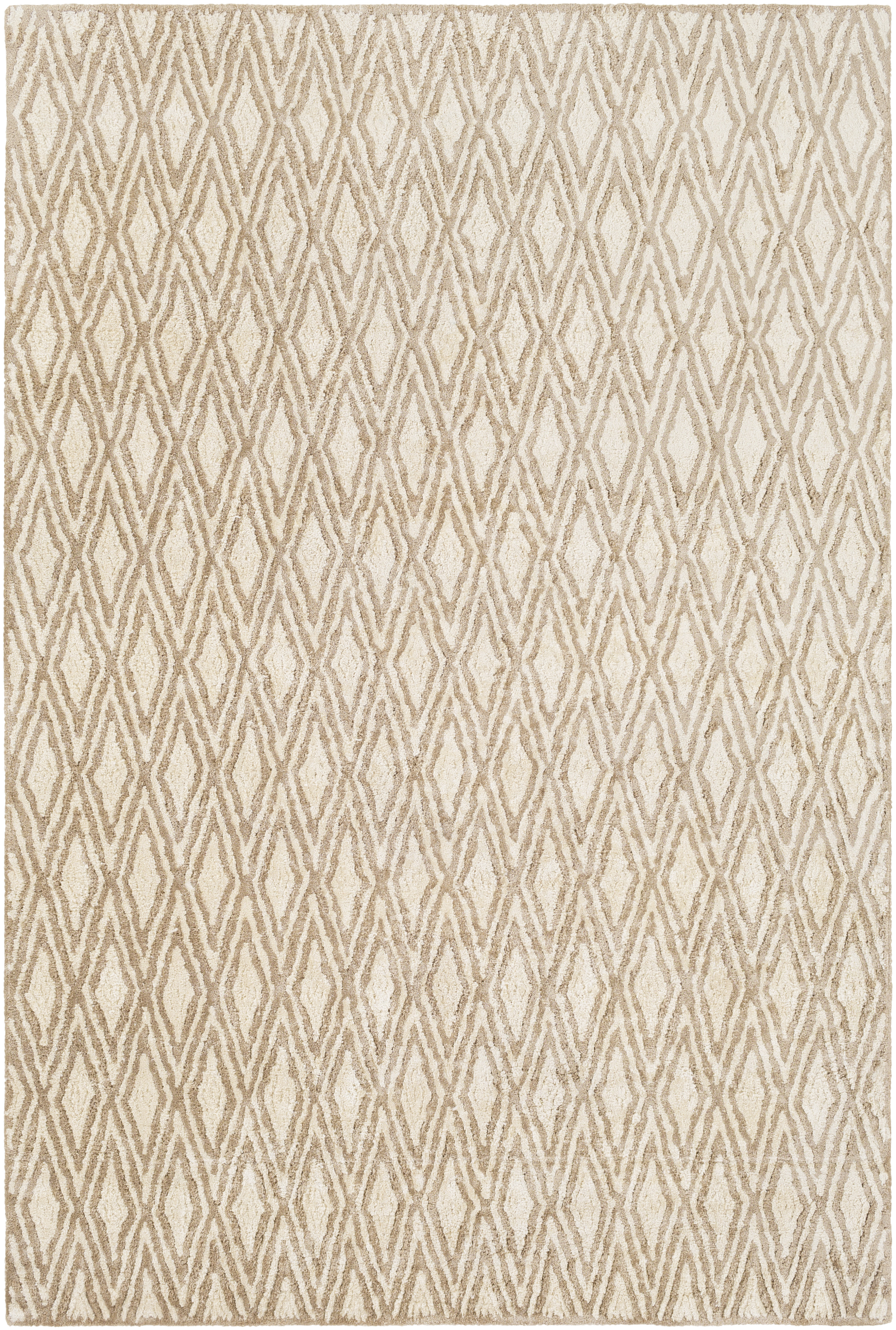 Hamburg 168 X 120 inch Light Brown Rug, Rectangle
