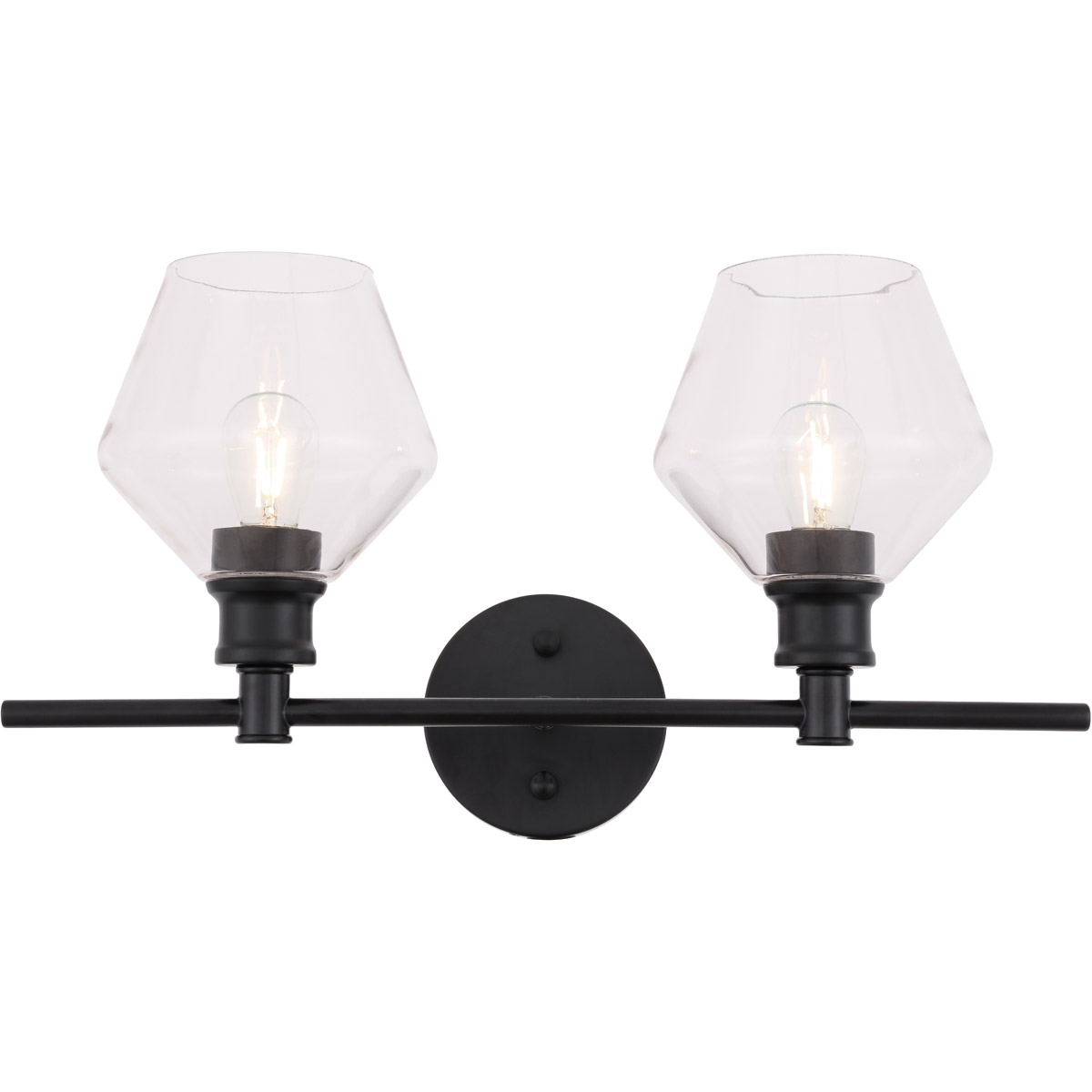 Rochester 2 Light 19.1 inch Black Wall sconce Wall Light