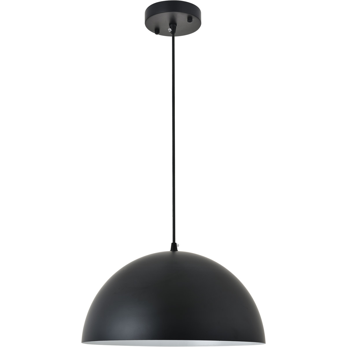Scotland 1 Light 13.8 inch Black Pendant Ceiling Light