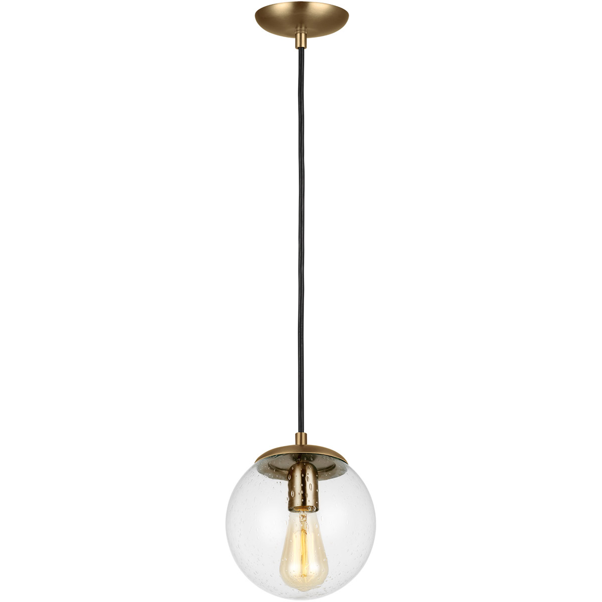 Abington 1 Light 8 inch Satin Brass Pendant Ceiling Light